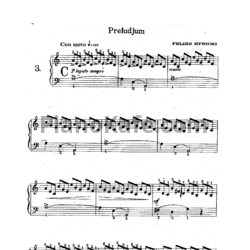 Ноты Ф. Рыбицкий - Прелюдия - предпросмотр