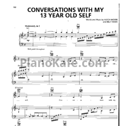 Ноты Pink - Conversations with my 13 year old self - предпросмотр