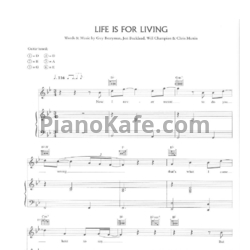 Ноты Coldplay - Life is for living