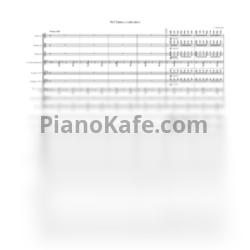 Ноты Арам Хачатурян - Танец с саблями (Партитура и голоса) - предпросмотр