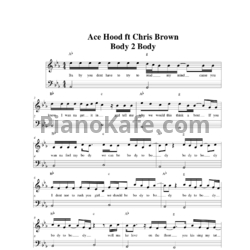 Ноты Ace Hood ft. Chris Brown - Body 2 Body - предпросмотр