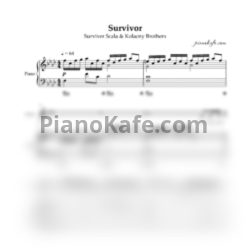 Ноты Surviver Scala & Kolacny Brothers - Survivor - предпросмотр