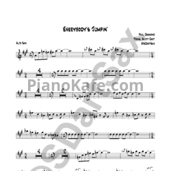 Ноты Paul Desmond - Everybody's jumpin' - предпросмотр