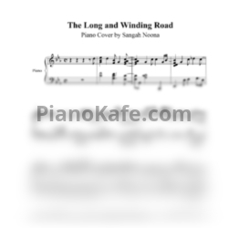 Ноты The Beatles - The long and winding road (Piano Cover by Sangah Noona) - предпросмотр