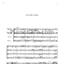 Ноты Георг Гендель - Опера "Тезей" (HWV 9) - предпросмотр