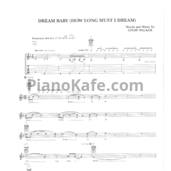 Ноты Roy Orbison - Dream baby (How long must I dream) - предпросмотр