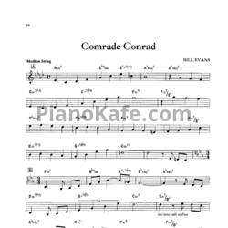 Ноты Bill Evans - Comrade conrad - предпросмотр