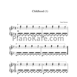 Ноты Yann Tiersen - Music from the movie "Good Bye Lenin!" - предпросмотр