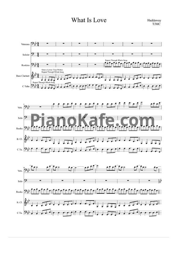 Ноты Иван Далматов - Relax / What is love - PianoKafe.com