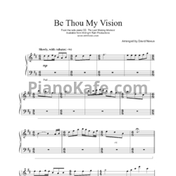 Ноты David Nevue - Be thou my vision - предпросмотр
