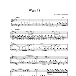 Ноты Fabrizio Paterlini - Week #8 - предпросмотр