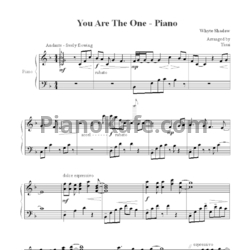 Ноты Whyte Shadow - You are the one
