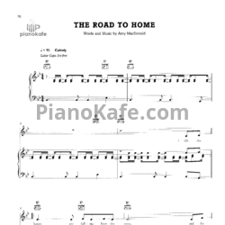 Ноты Amy Macdonald - The Road To Home - предпросмотр