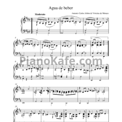 Ноты Antonio Carlos Jobim - Agua de Beber - предпросмотр