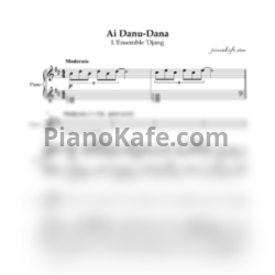Ноты L'Ensemble 'Djang' - Ai Danu-Dana