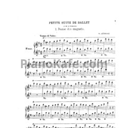 Ноты Владимир Ребиков - Маленькая балетная сюита - предпросмотр