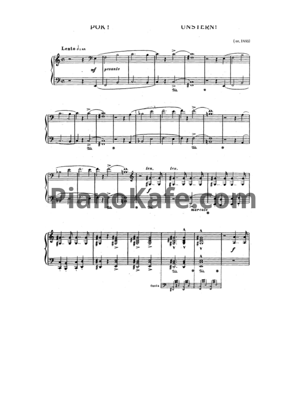 Ноты Ференц Лист - Рок! - PianoKafe.com