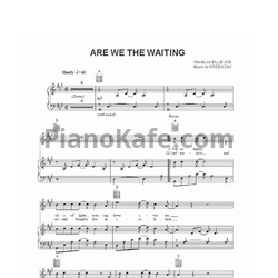 Ноты Green Day - Are we the waiting