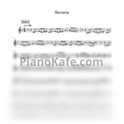 Ноты Deniska a Evka - Savana - предпросмотр