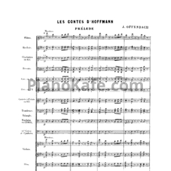 Ноты Жак Оффенбах - Опера "Сказки Гофмана" - предпросмотр