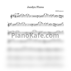 Ноты XXXTentacion - Jocelyn Flores (Переложение для саксофона альта) - предпросмотр