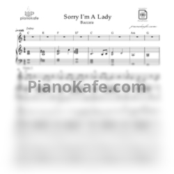 Ноты Baccara - Sorry I'm a lady (C-dur)