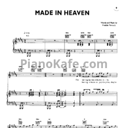 Ноты Queen - Made in Heaven - предпросмотр
