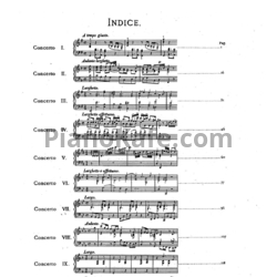 Ноты Георг Гендель - 12 concerti grossi - предпросмотр