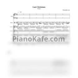 Ноты Wham! - Last Christmas (Партитура и партии) - предпросмотр