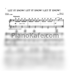 Ноты Dean Martin - Let it snow!