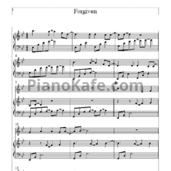 Ноты Within Temptation - Forgiven - предпросмотр