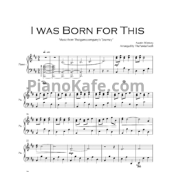Ноты Austin Wintory - I was born for this - предпросмотр
