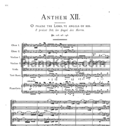 Ноты Георг Гендель - Псаломы 3 - предпросмотр