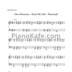 Ноты One Direction - Steal my girl (Версия 2) - предпросмотр