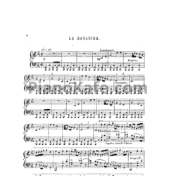Ноты Луи Моро Готшалк - Le bananier (Op. 5) - предпросмотр