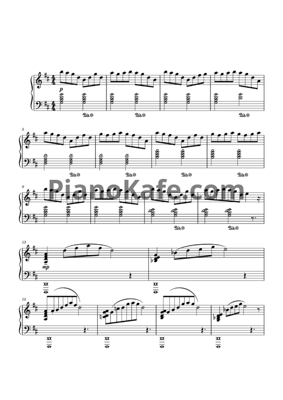 Ноты Coldplay - Coloratura - PianoKafe.com