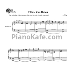 Ноты Van Halen - 1984 - предпросмотр