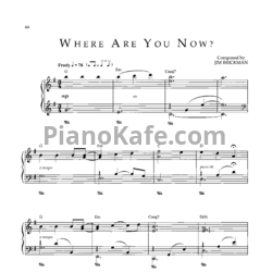 Ноты Jim Brickman - Where are you now? - предпросмотр
