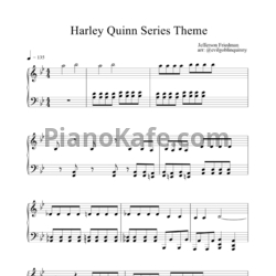 Ноты Jefferson Friedman - Harley Quinn Series Intro