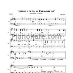 Ноты Joni Mitchell - Judgement of the Moon and Stars - предпросмотр