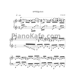 Ноты GARNiDELiA - Ambiguous