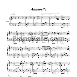 Ноты Pianoboy - Annabelle - предпросмотр