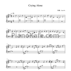 Ноты Jurrivh - Crying alone - предпросмотр