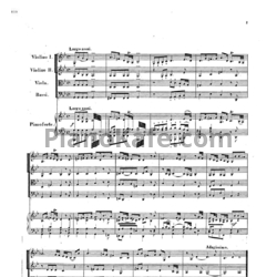 Ноты Георг Гендель - Похоронный гимн в честь королевы Каролины (HWV 264) - предпросмотр