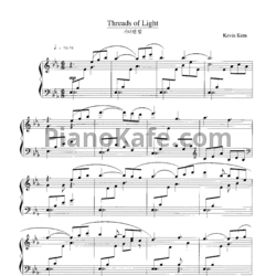 Ноты Kevin Kern - Threads of light - предпросмотр