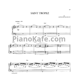 Ноты Giovanni Marradi - Saint Tropez - предпросмотр