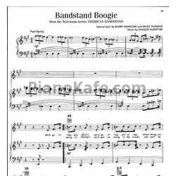 Ноты Barry Manilow - Bandstand boogie - предпросмотр