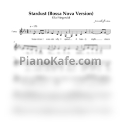 Ноты Ella Fitzgerald - Stardust (Bossa nova)