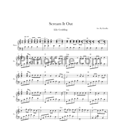 Ноты Ellie Goulding - Scream it out