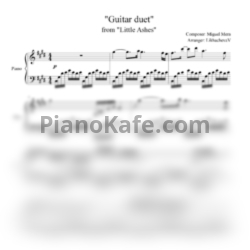 Ноты Вероника Лихачева - "Guitar duet" from "Little Ashes"